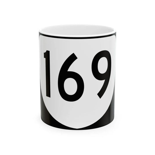 Virginia 169 (Virginia) (Road Sign) White Coffee Mug 11oz - Go Mug Yourself
