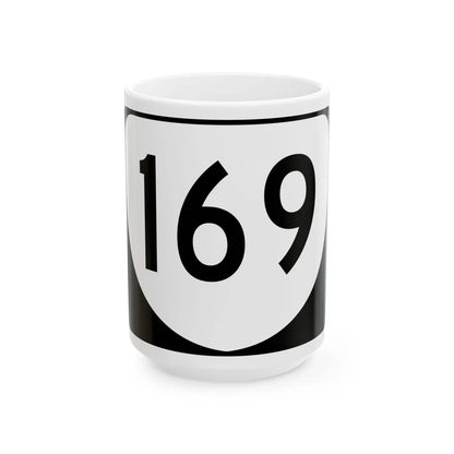 Virginia 169 (Virginia) (Road Sign) White Coffee Mug 15oz - Go Mug Yourself