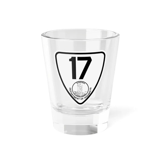 Virginia 17 1924 (Virginia) (Road Sign) Shot Glass 1.5oz 1.5oz - Go Mug Yourself
