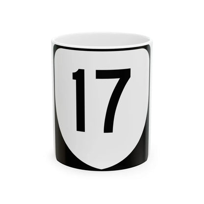 Virginia 17 (Virginia) (Road Sign) White Coffee Mug 11oz - Go Mug Yourself