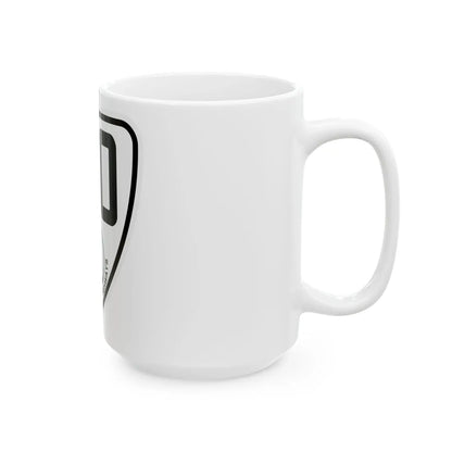 Virginia 170 1924 (Virginia) (Road Sign) White Coffee Mug - Go Mug Yourself