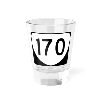Virginia 170 (Virginia) (Road Sign) Shot Glass 1.5oz 1.5oz - Go Mug Yourself
