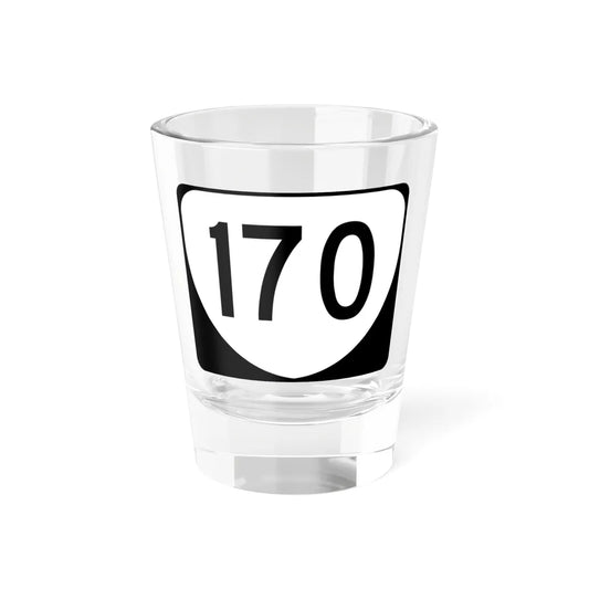 Virginia 170 (Virginia) (Road Sign) Shot Glass 1.5oz 1.5oz - Go Mug Yourself