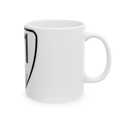 Virginia 171 1924 (Virginia) (Road Sign) White Coffee Mug - Go Mug Yourself