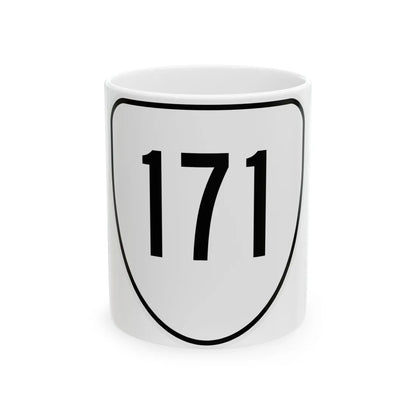 Virginia 171 1956 (Virginia) (Road Sign) White Coffee Mug 11oz - Go Mug Yourself