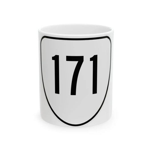 Virginia 171 1956 (Virginia) (Road Sign) White Coffee Mug 11oz - Go Mug Yourself