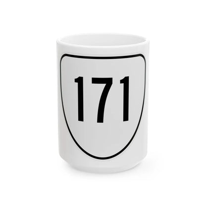 Virginia 171 1956 (Virginia) (Road Sign) White Coffee Mug 15oz - Go Mug Yourself