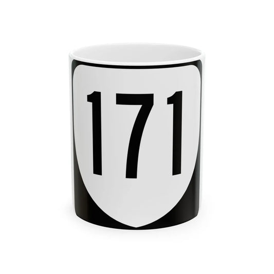 Virginia 171 1980 (Virginia) (Road Sign) White Coffee Mug 11oz - Go Mug Yourself