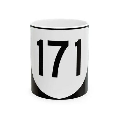 Virginia 171 (Virginia) (Road Sign) White Coffee Mug 11oz - Go Mug Yourself