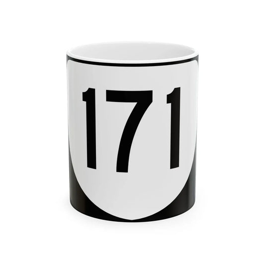 Virginia 171 (Virginia) (Road Sign) White Coffee Mug 11oz - Go Mug Yourself