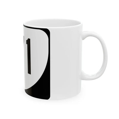 Virginia 171 (Virginia) (Road Sign) White Coffee Mug - Go Mug Yourself