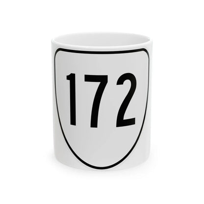 Virginia 172 1956 (Virginia) (Road Sign) White Coffee Mug 11oz - Go Mug Yourself