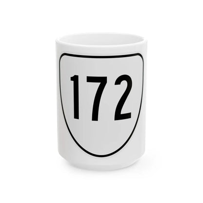Virginia 172 1956 (Virginia) (Road Sign) White Coffee Mug 15oz - Go Mug Yourself