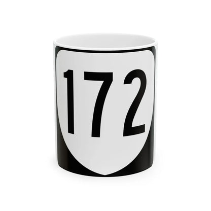 Virginia 172 1980 (Virginia) (Road Sign) White Coffee Mug 11oz - Go Mug Yourself