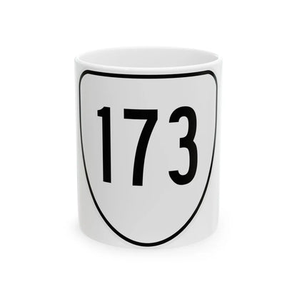 Virginia 173 1956 (Virginia) (Road Sign) White Coffee Mug 11oz - Go Mug Yourself