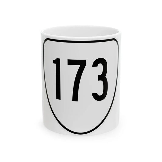 Virginia 173 1956 (Virginia) (Road Sign) White Coffee Mug 11oz - Go Mug Yourself
