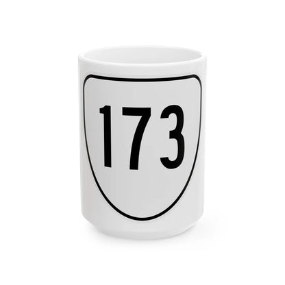 Virginia 173 1956 (Virginia) (Road Sign) White Coffee Mug 15oz - Go Mug Yourself