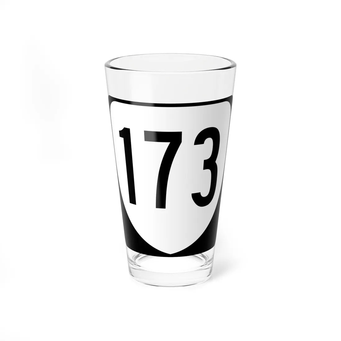 Virginia 173 1980 (Virginia) (Road Sign) Pint Glss 16oz 16oz - Go Mug Yourself