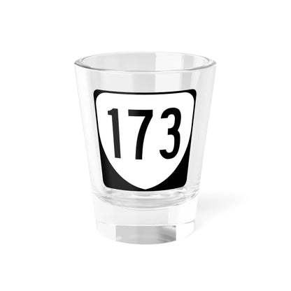 Virginia 173 1980 (Virginia) (Road Sign) Shot Glass 1.5oz 1.5oz - Go Mug Yourself