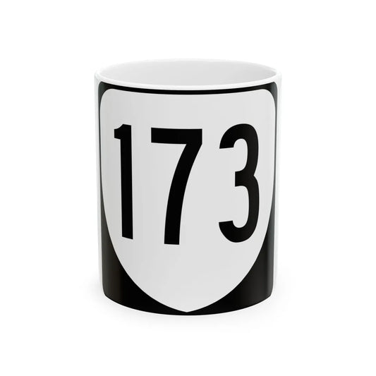 Virginia 173 1980 (Virginia) (Road Sign) White Coffee Mug 11oz - Go Mug Yourself