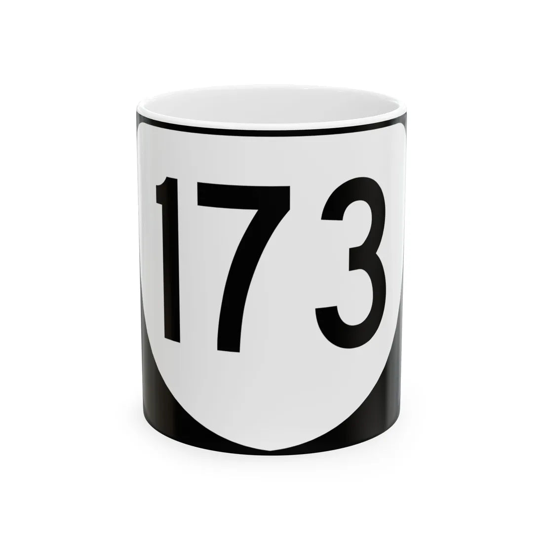 Virginia 173 (Virginia) (Road Sign) White Coffee Mug 11oz - Go Mug Yourself