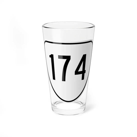 Virginia 174 1956 (Virginia) (Road Sign) Pint Glass 16oz 16oz - Go Mug Yourself