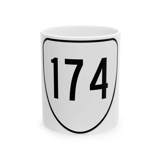 Virginia 174 1956 (Virginia) (Road Sign) White Coffee Mug 11oz - Go Mug Yourself