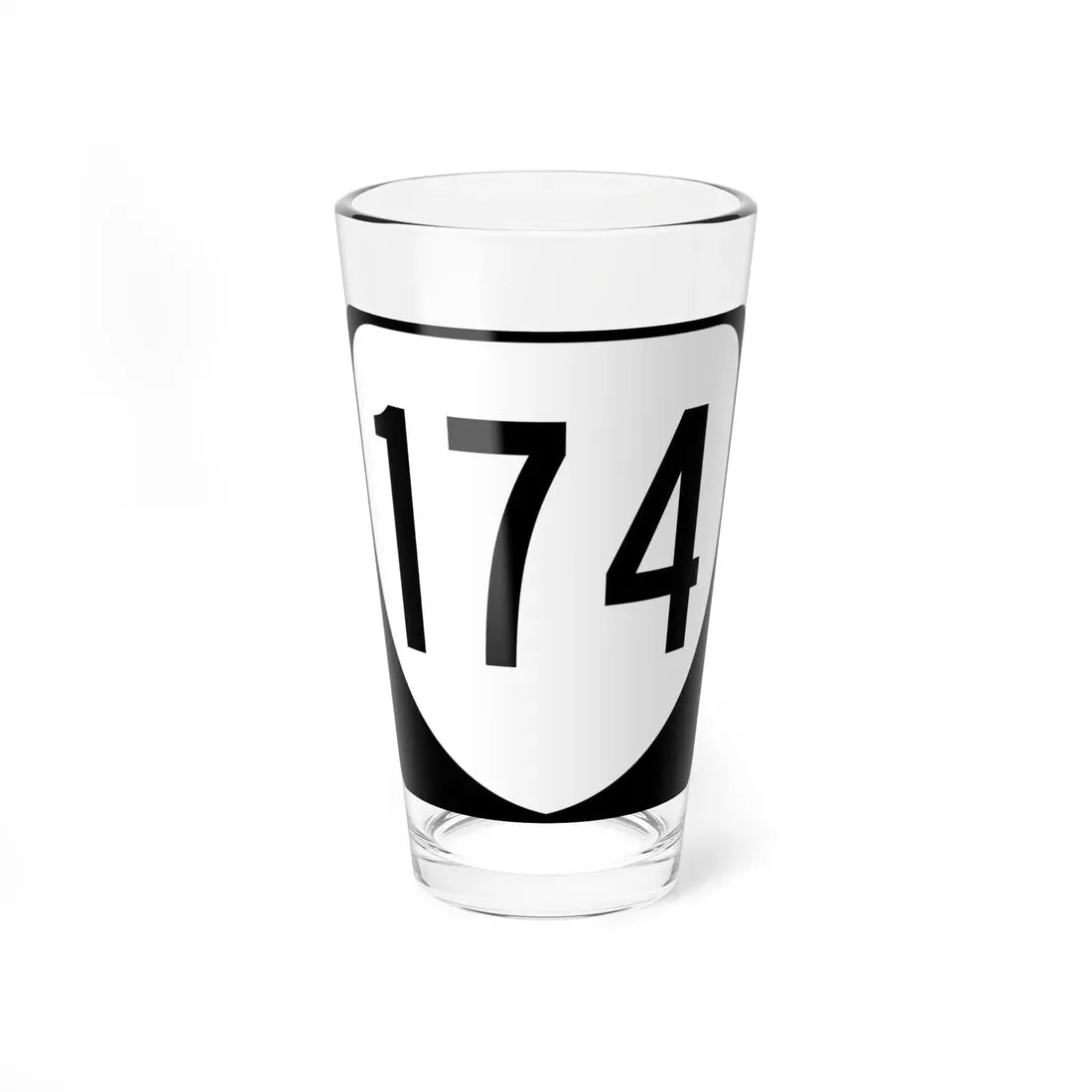 Virginia 174 1980 (Virginia) (Road Sign) Pint Glass 16oz 16oz - Go Mug Yourself