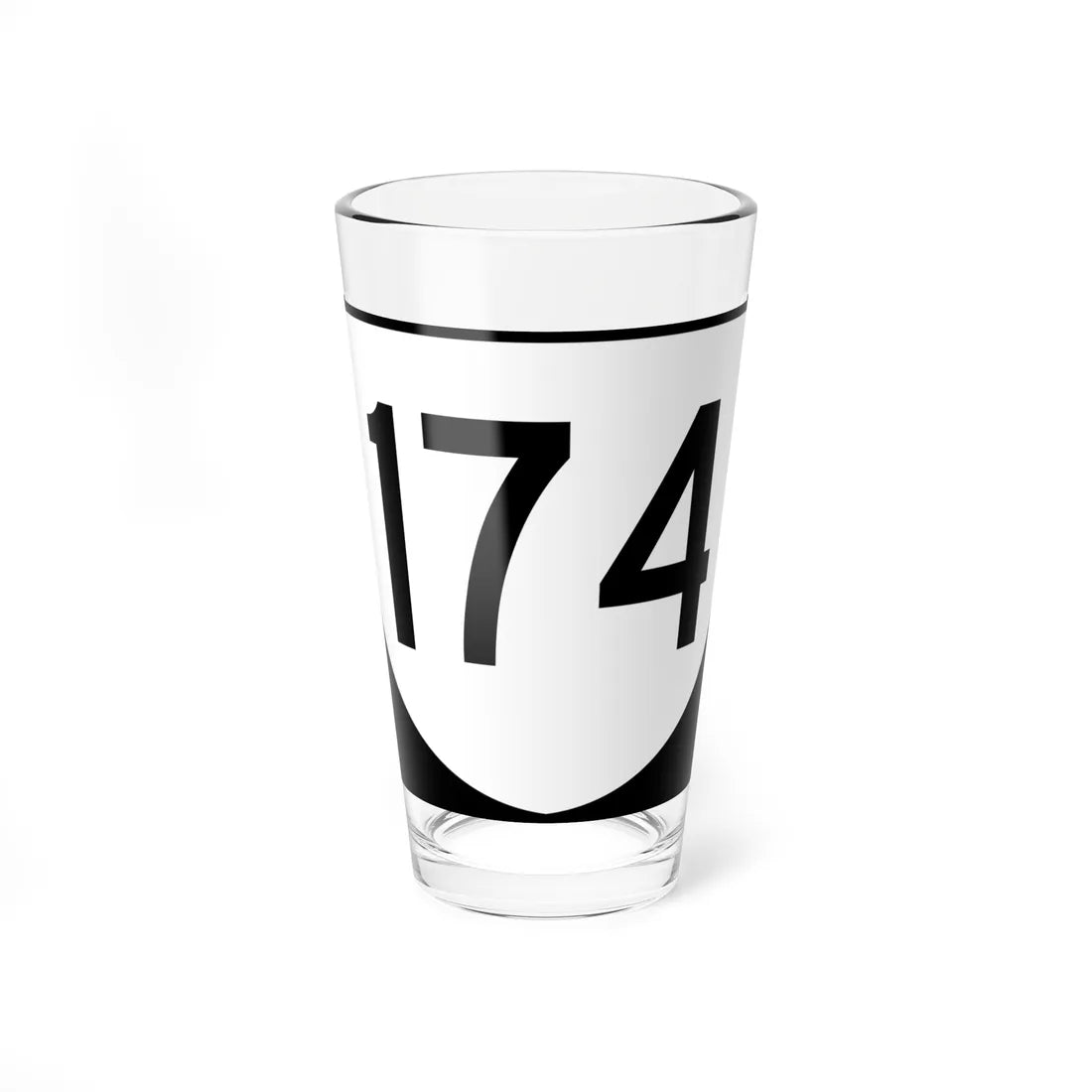 Virginia 174 (Virginia) (Road Sign) Pint Glss 16oz 16oz - Go Mug Yourself