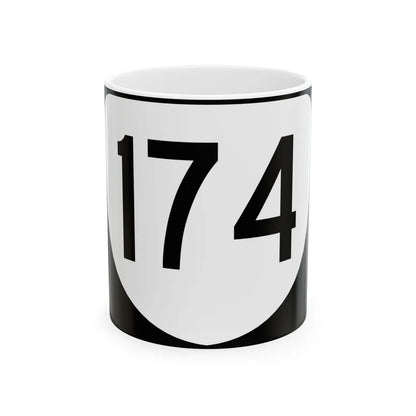 Virginia 174 (Virginia) (Road Sign) White Coffee Mug 11oz - Go Mug Yourself