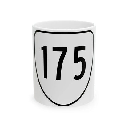 Virginia 175 1956 (Virginia) (Road Sign) White Coffee Mug 11oz - Go Mug Yourself