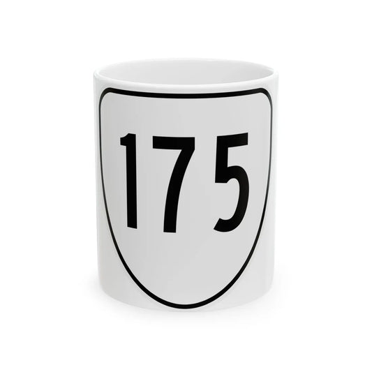 Virginia 175 1956 (Virginia) (Road Sign) White Coffee Mug 11oz - Go Mug Yourself