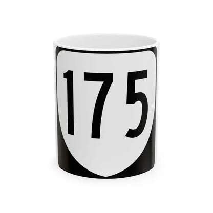 Virginia 175 1980 (Virginia) (Road Sign) White Coffee Mug 11oz - Go Mug Yourself