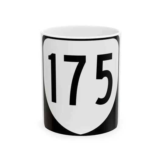 Virginia 175 1980 (Virginia) (Road Sign) White Coffee Mug 11oz - Go Mug Yourself