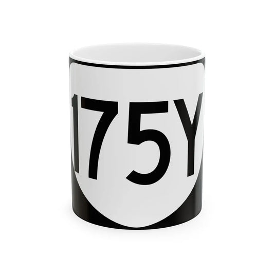 Virginia 175Y (Virginia) (Road Sign) White Coffee Mug 11oz - Go Mug Yourself