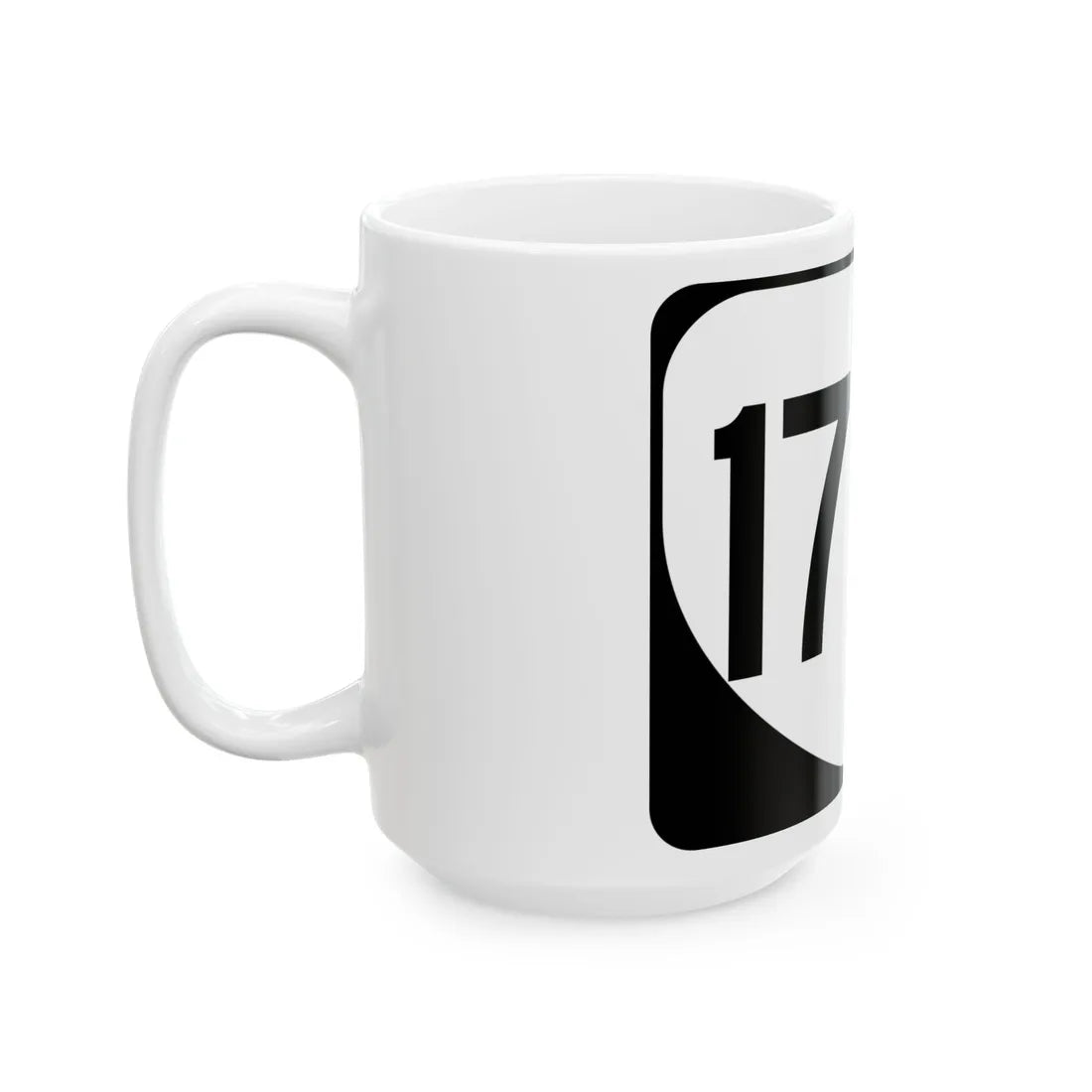 Virginia 175Y (Virginia) (Road Sign) White Coffee Mug - Go Mug Yourself