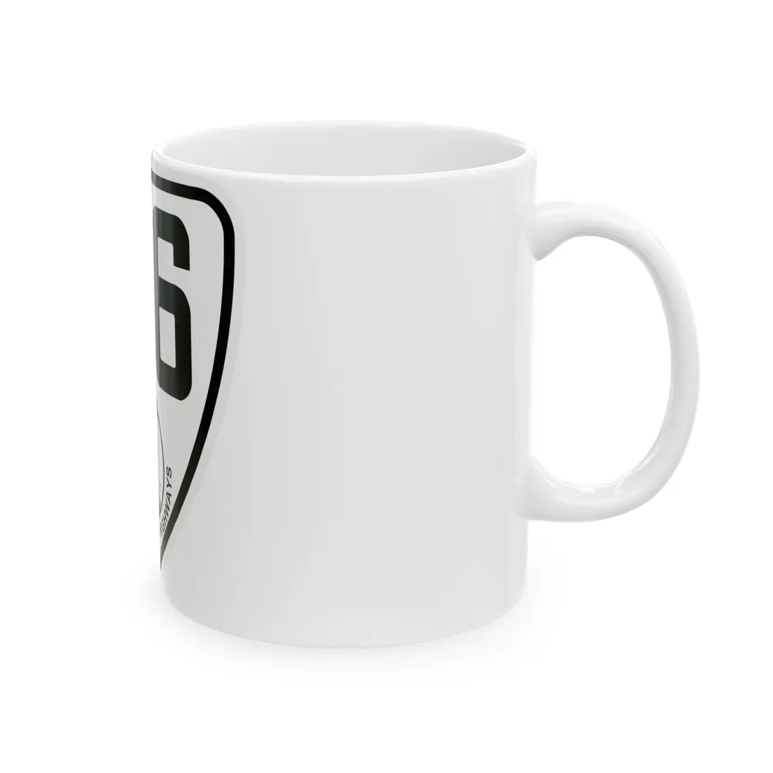 Virginia 176 1924 (Virginia) (Road Sign) White Coffee Mug - Go Mug Yourself