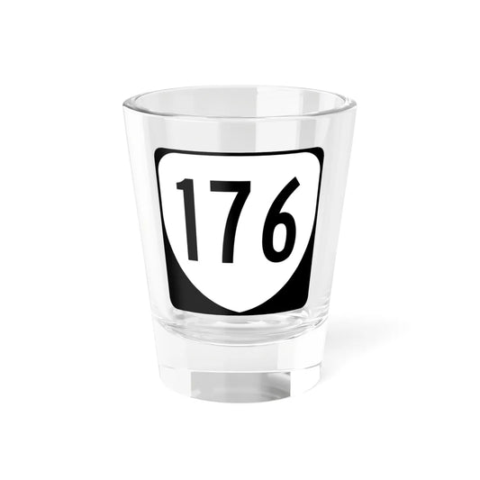 Virginia 176 1980 (Virginia) (Road Sign) Shot Glass 1.5oz 1.5oz - Go Mug Yourself