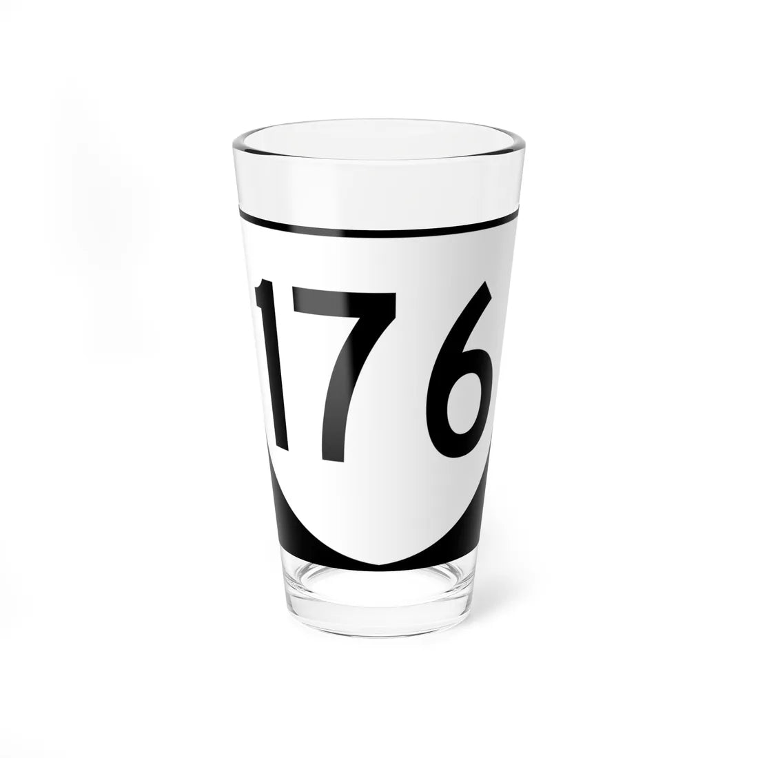 Virginia 176 (Virginia) (Road Sign) Pint Glss 16oz 16oz - Go Mug Yourself
