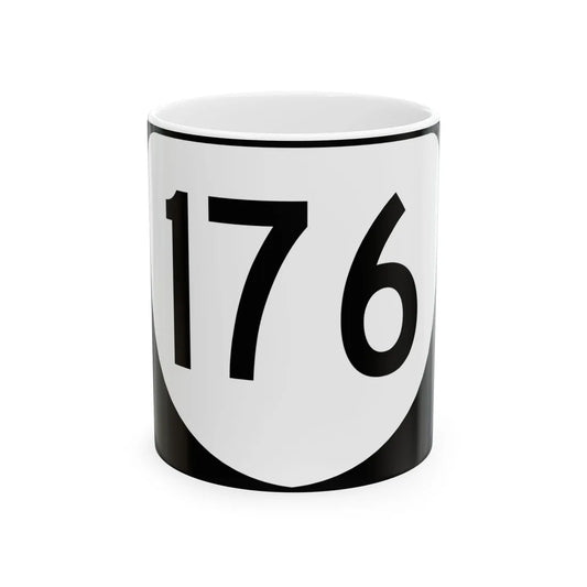 Virginia 176 (Virginia) (Road Sign) White Coffee Mug 11oz - Go Mug Yourself