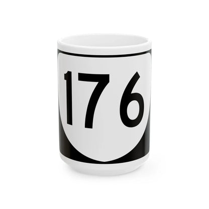 Virginia 176 (Virginia) (Road Sign) White Coffee Mug 15oz - Go Mug Yourself