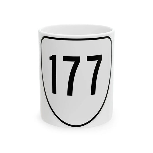 Virginia 177 1956 (Virginia) (Road Sign) White Coffee Mug 11oz - Go Mug Yourself
