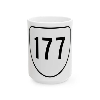 Virginia 177 1956 (Virginia) (Road Sign) White Coffee Mug 15oz - Go Mug Yourself