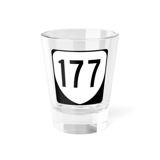 Virginia 177 1980 (Virginia) (Road Sign) Shot Glass 1.5oz 1.5oz - Go Mug Yourself