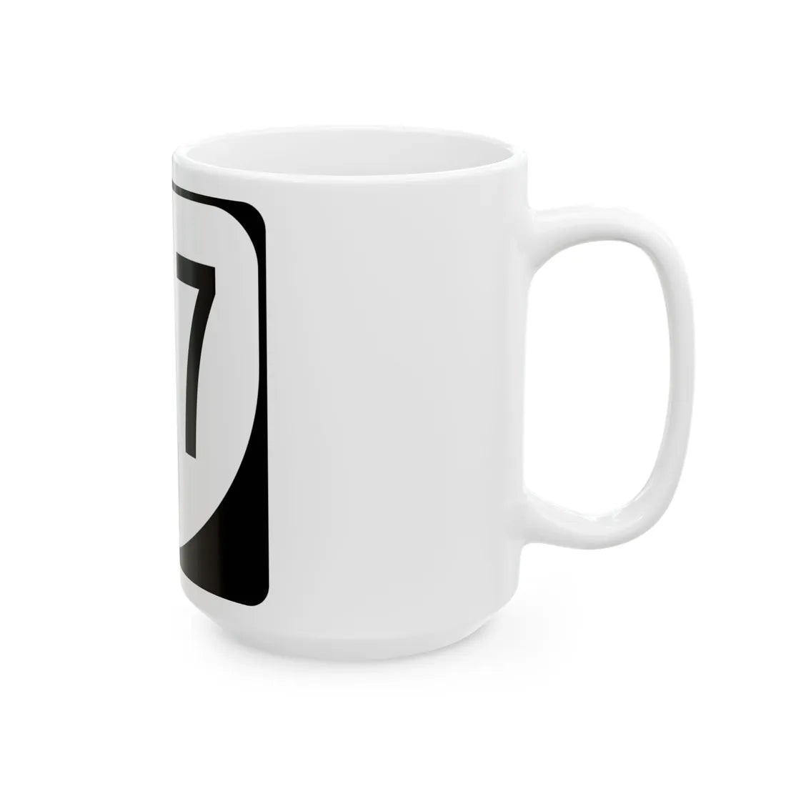 Virginia 177 1980 (Virginia) (Road Sign) White Coffee Mug - Go Mug Yourself