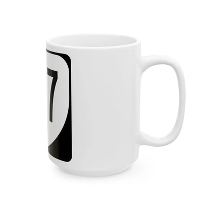Virginia 177 1980 (Virginia) (Road Sign) White Coffee Mug - Go Mug Yourself