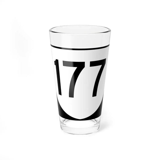 Virginia 177 (Virginia) (Road Sign) Pint Glass 16oz 16oz - Go Mug Yourself