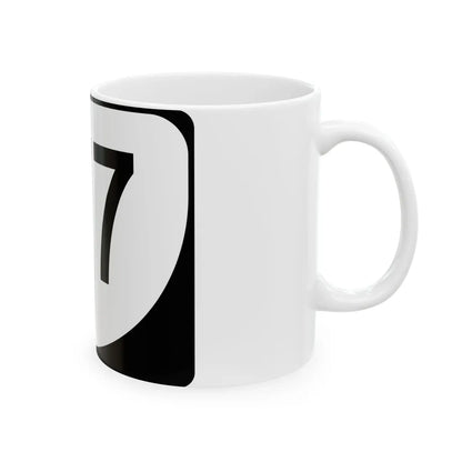 Virginia 177 (Virginia) (Road Sign) White Coffee Mug - Go Mug Yourself
