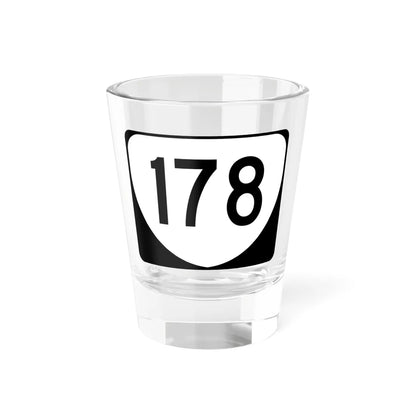Virginia 178 (Virginia) (Road Sign) Shot Glass 1.5oz 1.5oz - Go Mug Yourself