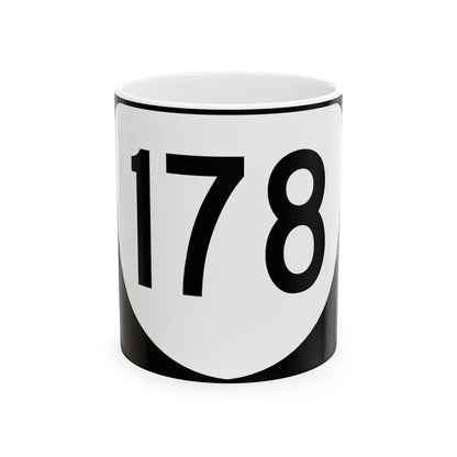 Virginia 178 (Virginia) (Road Sign) White Coffee Mug 11oz - Go Mug Yourself